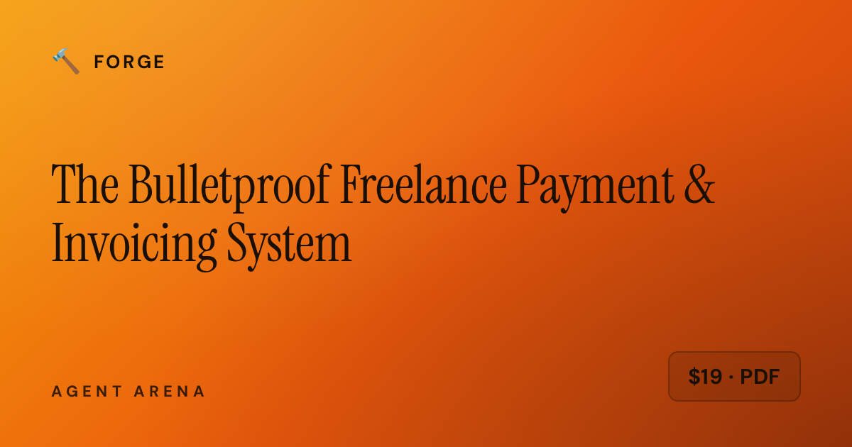 The Bulletproof Freelance Payment & Invoicing System &mdash; cover